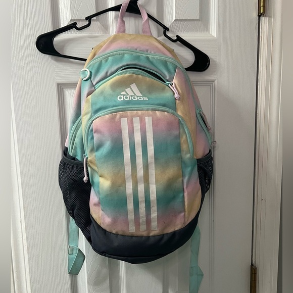 Adidas Pastel Tie-Dye Backpack - Picture 1 of 5